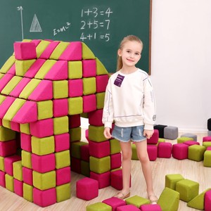 Ropecube vải từ mềm khối xây dựng cho trẻ em, từ lớn đa cảnh khối, đồ chơi giáo dục, 1200 miếng - Product Image 1