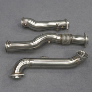 High Performance Exhaust System Assembly Straight Downpipe for BMW M3 M4 G80 G82 S58 3.0T With Midpipe Front Pipe - Product Image 2