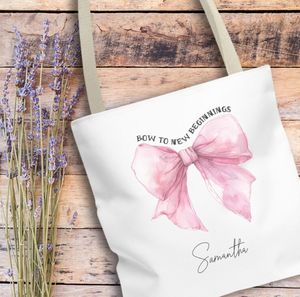 Bolsa de compras de algodón de lona Weekender con logotipo personalizado con asa de letra reforzada para regalo de mujeres y hombres - Product Image 3