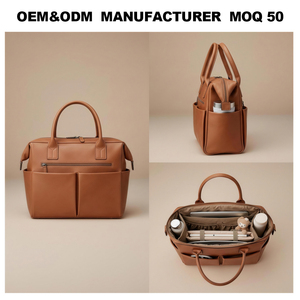 <span class=keywords><strong>Sac</strong></span> <span class=keywords><strong>à</strong></span> <span class=keywords><strong>langer</strong></span> en cuir pleine fleur véritable OEM du fabricant, <span class=keywords><strong>sac</strong></span> fourre-tout grande capacité <span class=keywords><strong>pour</strong></span> maman, <span class=keywords><strong>sac</strong></span> <span class=keywords><strong>à</strong></span> couches <span class=keywords><strong>pour</strong></span> mère, fille, garçon, <span class=keywords><strong>jumeaux</strong></span> - Product Image 5