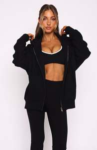 Nouveau élégant Logo personnalisé Sport survêtement Crop hauts sweats à capuche et Jogging survêtement 2 pièces ensemble femmes Sport survêtements - Product Image 5