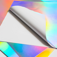 Autocollant de coquille d'œuf de haute qualité, autocollant de sécurité holographique