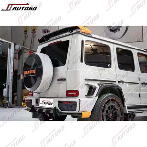Lèvre arrière en Fiber de carbone sèche B900 pour Benz Classe G 2013 2014 2015 2016 2017 2018 2019 2020 2021 2022 2023 2024 W464 - Product Image 6