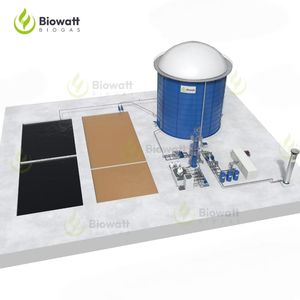 Impianto di Digestione Anaerobica a Flusso Continuo su Scala Industriale per Generazione di Elettricità Rinnovabile e Produzione di Metano - Product Image 4