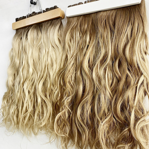 Extensions de <span class=keywords><strong>cheveux</strong></span> vierges Remy de qualité supérieure, ondulées, à trame Genius, <span class=keywords><strong>cheveux</strong></span> européens, peuvent être coupées, double trame, vente en gros - Product Image 5