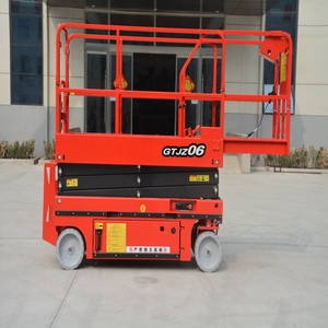 Plataforma Elevadora de Tijera Eléctrica Móvil Jiyang GTB-18 4-22M 320-1000kg de Acero, <span class=keywords><strong>Precio</strong></span> Bajo, Compra al por Mayor, para <span class=keywords><strong>Alquiler</strong></span>/Venta/Revendedor - Product Image 1