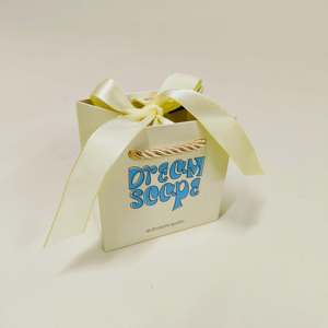 Bolsa de Papel Mini de Lujo con Cinta de Cartón Elegante, Embalaje Cosmético Personalizado con Impresión de Joyería - Product Image 6