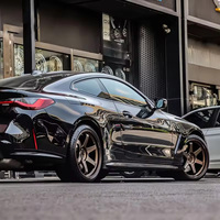 عجلات مصنعة بالحدادة مقاس 17 و18 و19 و20 و22 بوصة، طراز Volk Racing Te37sl، 5x112 و5x114.3 و5x120، جنوط كروم مصقولة لسيارات Q50 وQ60 وG37 وM340i وأفالون