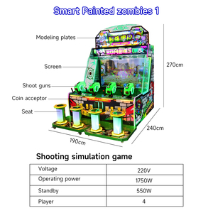 Jiaxin Arcade Machine Supplier Children's Playground Gaming Machines Animation City Coin Operated Arcade <strong>Game</strong> Machine OEM - Product Image 2