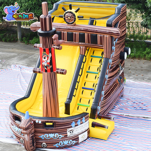 Ngoài trời lớn <span class=keywords><strong>Inflatable</strong></span> tàu cướp biển trượt nảy lâu đài cho trẻ em <span class=keywords><strong>Inflatable</strong></span> lâu đài bouncy trở ngại trượt - Product Image 5