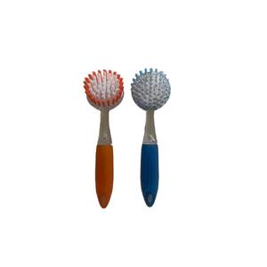 Brosse de nettoyage de salle de bain à long manche en plastique coloré de la marque JL avec poils en nylon et design moderne, modèle JL-1069 - Product Image 5