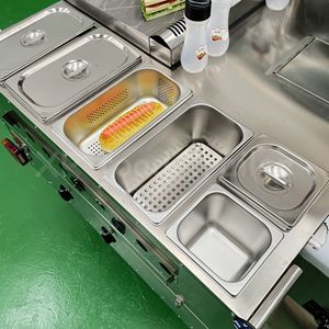 Gerobak dapur Hotdog kopi kios jalan - Product Image 4