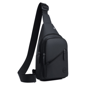 Men's Crossbody Bag Oxford Cloth Water Resistant Large Capacity Everyday Use Gray Black Green Blue Solid Color - Product Image 2