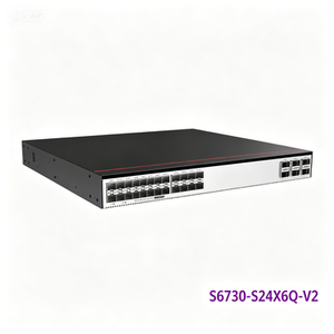 S6730-S24X6Q-V2 Switch de Red Empresarial Gestionado de Nivel 3 con 24 Puertos 10G SFP Plus y 6 Puertos 100G QSFP28 para Centro de Datos - Product Image 1