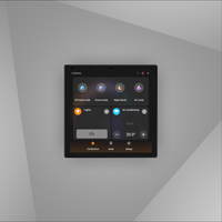 2025 KNX 4 pouces Android Smart Touch Panel pour KNX EIB System KNX Display Support Device and Scenes Home Automation Control Panel