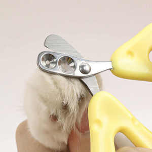 <span class=keywords><strong>Fromage</strong></span> original double trou coupe-ongles pour animaux de compagnie toilettage pour animaux de compagnie facile coupe-ongles professionnel - Product Image 4