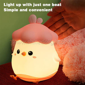 Nouveaux plats créatifs petite <span class=keywords><strong>veilleuse</strong></span> kaki chambre lampe de chevet créatif <span class=keywords><strong>veilleuse</strong></span> support pour enfants lampe protection des yeux - Product Image 2