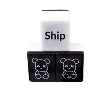 Tuiles de Mahjong en Mélamine à Motifs de Dessins Animés Mignons et Tendance, Tailles Moyennes et Grandes (40, 42, 44), Idéales pour la Maison, les Dortoirs et comme Cadeau