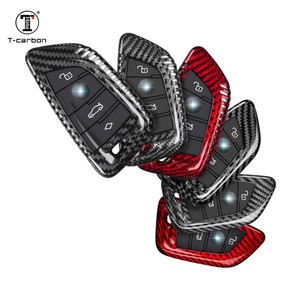 Carbonfaser Autoschlüsseletui für BMW G87 <span class=keywords><strong>M2</strong></span> G42 G22 – Interieur Autozubehör T-Carbon Schlüsselgehäuse Schlüsselhülle - Product Image 6