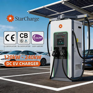 สถานีชาร์จรถยนต์ไฟฟ้า Starcharge Titan V5 UL CE 120kW แบบขยายได้ พร้อมใช้งานทันที สำหรับสถานีชาร์จสาธารณะในพื้นที่ใกล้เคียง - Product Image 1