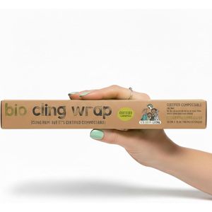 Envoltura Biodegradable Eco Green Living Bio Cling Wrap 30cm x 30m para Alimentos, Uso en Cocina y Refrigerador - Product Image 1