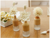 Diffuseur de parfum d'ambiance de luxe en gros pour la maison, sans flamme, à base d'huiles essentielles, idéal comme cadeau