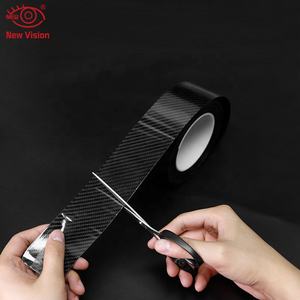 Bande de Protection d'autocollants de voiture, 2 m, en Fiber de carbone, Nano, autocollant pour capot de voiture, Anti-rayure, ruban Anti-<span class=keywords><strong>Collision</strong></span>, <span class=keywords><strong>Film</strong></span> de Protection pour bricolage - Product Image 3