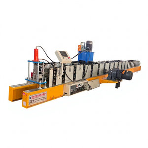 Máquina formadora de marcos de puertas con motor y rodamientos para puertas de garaje, persianas y rieles de protección - 440V 15KW - Product Image 1