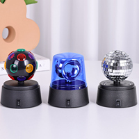 2024 meilleure veilleuse boule disco LED rvb pour enfants à piles explorer lueur relaxante en mini tailles pour l'école