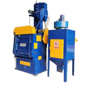 326 Blasting <b>Machine</b> <b>Rubber</b> Belt Type with Engine/Motor/Gearbox for Deflashing Descaling & Strengthening - Product Image 1