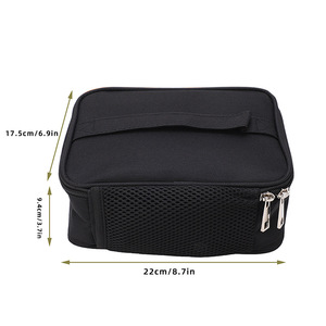 Boîte à lunch chauffante USB portable, sac isotherme de 2,7 L pour voiture, bureau, utilisation en extérieur, noir - Product Image 5
