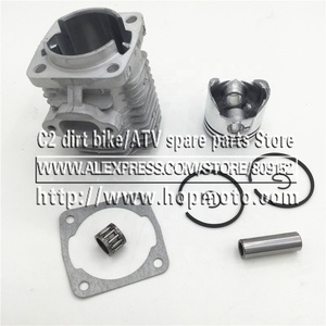 49CC 发动机气缸盖 44-6 或 47CC 套件 40-6 带活塞销完整套件，适用于 2 冲程迷你越野车 ATV 四轮摩托车 - Product Image 4