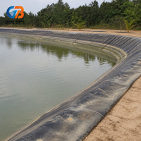 Géomembrane HDPE 1,5 mm GRI GM13 ISO Lisse, Imperméable et Anti-infiltration pour le revêtement des décharges et des bassins piscicoles