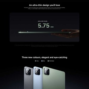 Xiaomi Pad 8 8+256g Tablet de 11.2 Pulgadas 3.2K 144Hz Snapdragon 8 Elite HyperOS 8GB 256GB USB Tipo C - Product Image 4