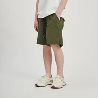 Shorts de sport décontractés pour hommes OEM/ODM, 100 % nylon, taille mi-haute, séchage rapide, coupe ample, style cargo, pour l'été