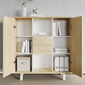 Bureau de direction en forme de L, luxueux, durable, écologique, pour PDG, <span class=keywords><strong>directeur</strong></span>, manager, bureau à domicile minimaliste, montage facile, bois MFC - Product Image 6