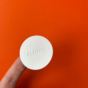 Etiquetas de Papel Especial con Textura Mate Personalizadas BONI Eco, Impresión de Logotipo, Estampado Dorado, Relieve, Adhesivas, para Marca - Product Image 1