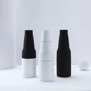 ที่ใส่เบียร์ทำจากสแตนเลสผนัง2ชั้นขนาด12ออนซ์ทำจากโลหะสำหรับทำน้ำเย็นและไวน์304พร้อมฝาปิดสไตล์ใหม่ - Product Image 6