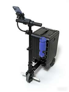 Scooter à bagages de luxe, classique, léger, avec porte-gobelet, support téléphone, commande par application, régulateur de vitesse, qualité supérieure, 3 roues - Product Image 3