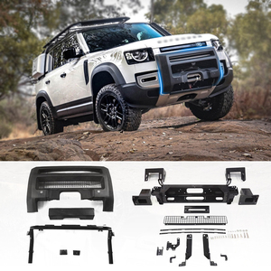 Parachoques delantero con soporte de cabrestante para Land Rover <span class=keywords><strong>Defender</strong></span> 2020, accesorios de defensa de parachoques de China de diseño <span class=keywords><strong>A</strong></span> - Product Image 5