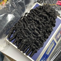 Vente en gros d'extensions de cheveux humains bruts, bouclés birmans, ondulés naturels, cuticules alignées, lots de cheveux humains vierges bruts, fournisseur
