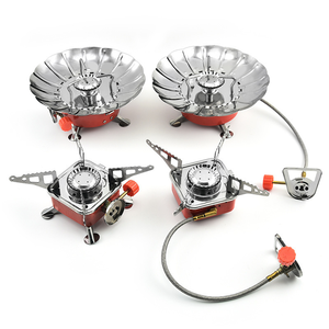 Compacte hogedruk professionele heavy-duty <span class=keywords><strong>mini</strong></span> camping duurzame gas butaankachels buitenbarbecue lichtgewicht draagbaar - Product Image 1