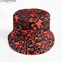 Chapeau de pêcheur Landfond New Ghost Pattern à imprimé tournesol pour femme, chapeau d'été pour l'extérieur, protection solaire
