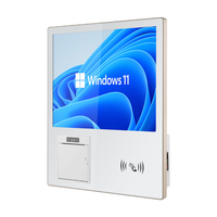POS-терминал LICON 17 дюймов на Windows с NFC, мобильный, моноблочный, с 10-точечным сенсорным экраном, дисплеем 1920x1080 и принтером 80 мм