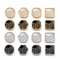 Bouton à pression personnalisé APEX avec logo de marque, 12 mm, en alliage de zinc, fabricant OEM ODM, bouton de luxe pour Thobe Kandura