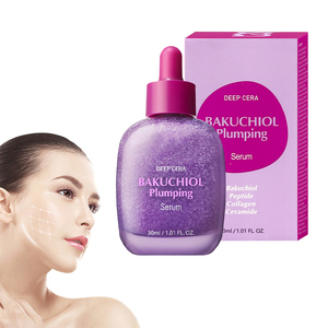 Mặt Plumping bakuchiol huyết thanh, Niacinamide tăng <span class=keywords><strong>c</strong></span>ường chăm só<span class=keywords><strong>c</strong></span> da huyết thanh cho chăm só<span class=keywords><strong>c</strong></span> da ngăn xếp, tự nhiên bakuchiol bản chất - Product Image 4