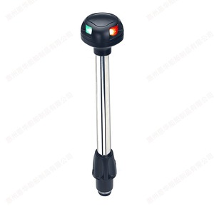 <b>Led</b> Navigation Light Boat Marine Indicator Red Green Dual Color 12 Inch Stainless Steel <b>Tube</b> 12Vdc For Retrofit Upgrade - Product Image 1