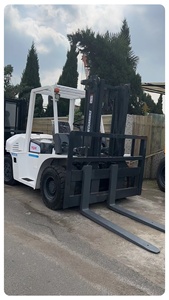 <b>Used</b> TCM FD60 6 Ton Diesel Forklift Original Japanese Engine Heavy Duty 4WD Hydraulic Side Shifter Two Stage Mast Warehouse - Product Image 1