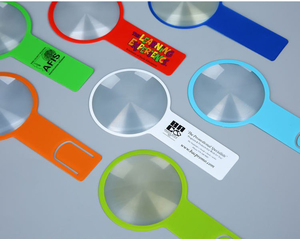Lupa de lectura de mano <span class=keywords><strong>Fresnel</strong></span> de PVC a precio de fábrica, cualquier forma puede ser personalizable - Product Image 3