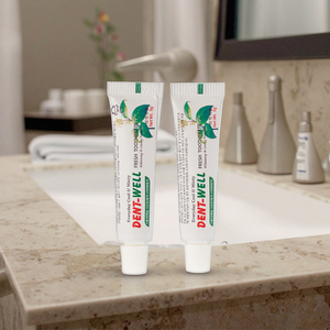 Kem đánh răng dùng một lần mini dùng cho khách sạn du lịch hãng hàng không Mint 3g / 5g / <span class=keywords><strong>10g</strong></span> / 15g / 20g nhãn hiệu riêng OEM - Product Image 2